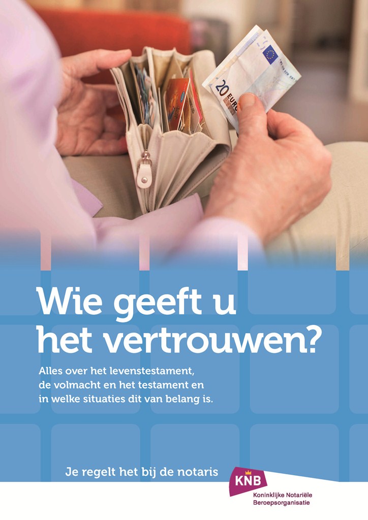 Bekijk de brochure Wie geeft u het vertrouwen?